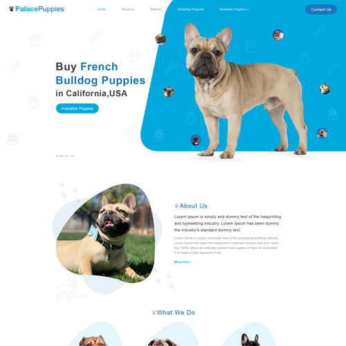 Puppy websites hot sale