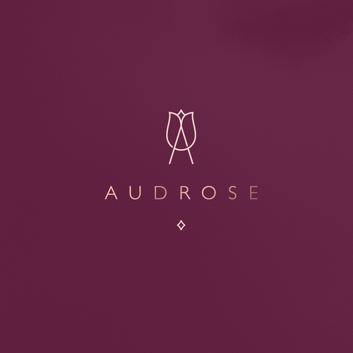 Subtle logo with the title 'AUDROSE'