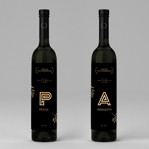 Black label with the title 'CORTIJO WINES'