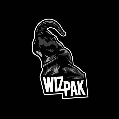 Vector logo with the title 'Logo for Wizpak'