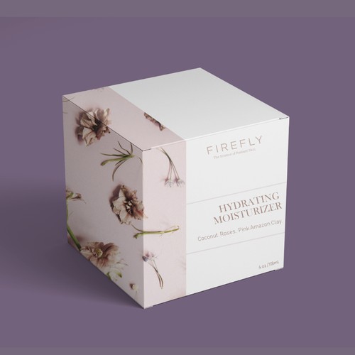 Classic packaging with the title 'Moisturizer package design concept'