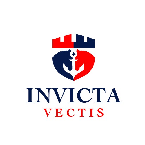 Anchor logo with the title 'simple, clean, modern logo design'