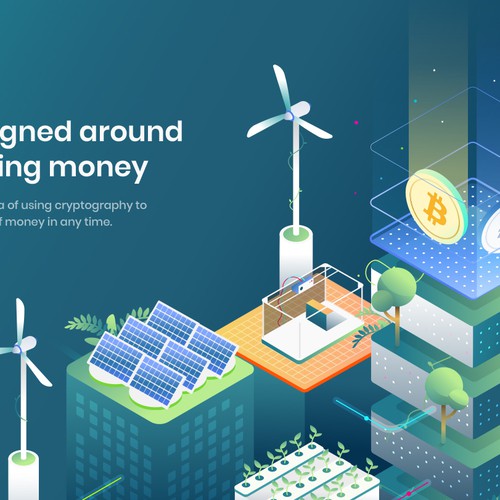 Isometric illustration with the title 'Isometric Illustration'