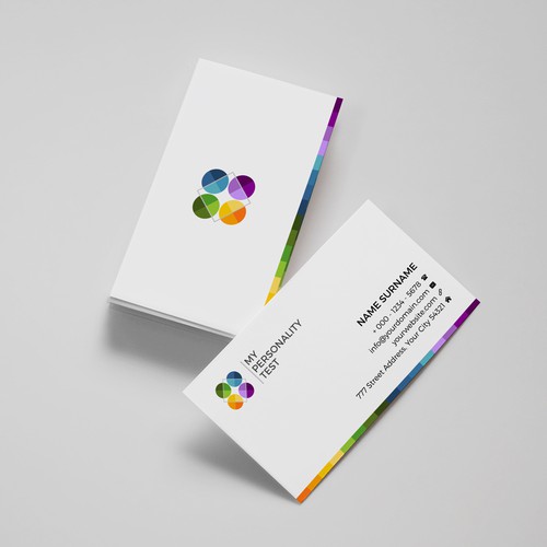 Psychology design with the title 'logo for personality test'