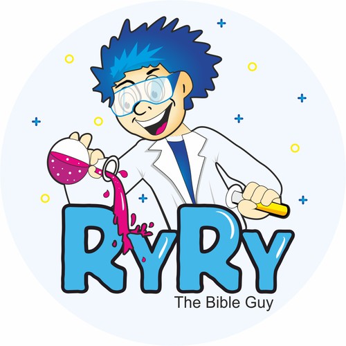 Bible logo with the title 'Logo bible guy'