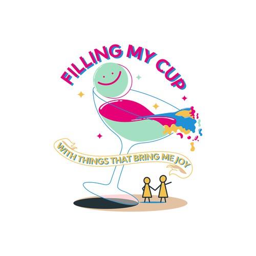 Wine t-shirt with the title 'Clothing Design'