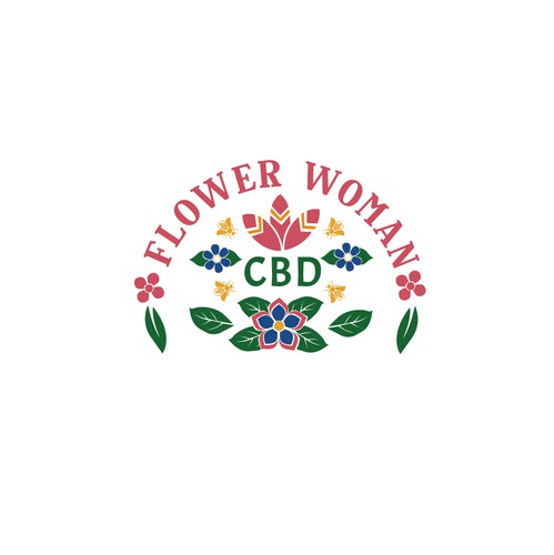 Chief logo with the title 'Flower Woman CBD'