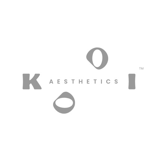 Natural brand with the title 'KOOI AESTHETICS Logo Project 2025'