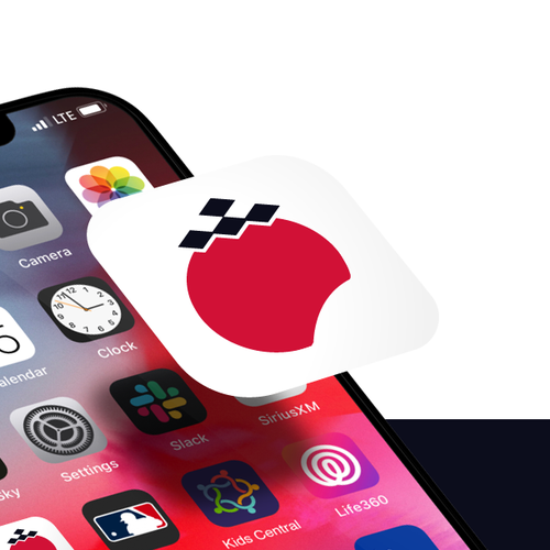 Tomato design with the title 'Tomedo Icon'