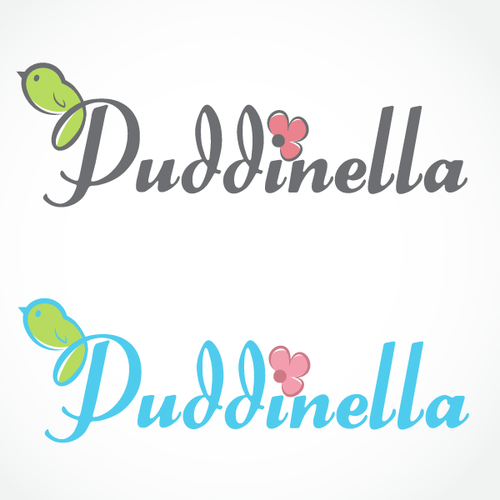Gift logo with the title 'Puddinella'