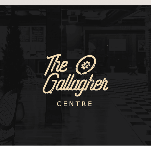 Rough logo with the title 'Rough Logo concept for event centre'