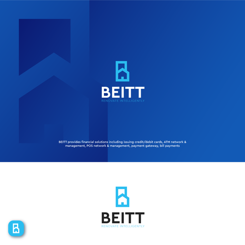 Renovation logo with the title 'Modern Logo for house renovation company '