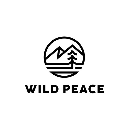 Clothing brand with the title 'Wild Peace Apparel Logo'