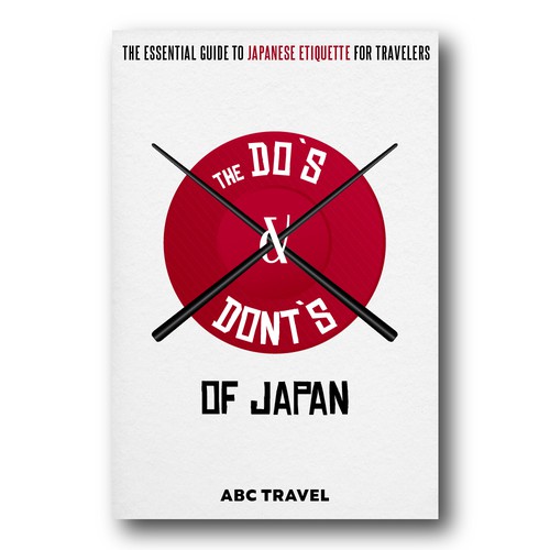 Japanese book cover with the title 'Bold Cover for Japanese Etiquette'