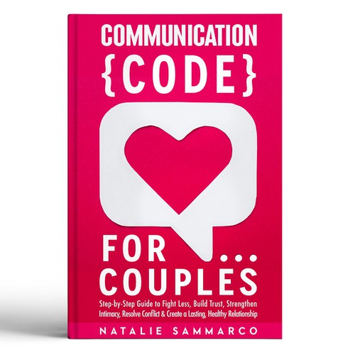 Marriage design with the title 'Book cover'