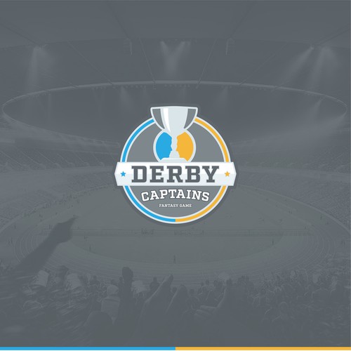 Medal logo with the title 'Derby Captains'