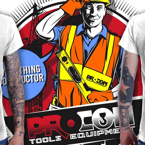 Vector art t-shirt with the title 'PROCON T SHIRT'