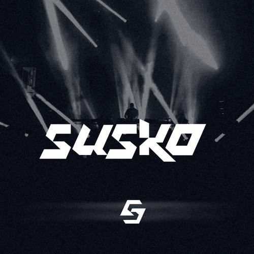 Musician logo with the title 'Bold logo for DJ'