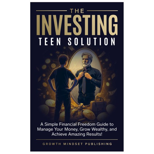 Education book cover with the title 'The Investing Teen Solution'