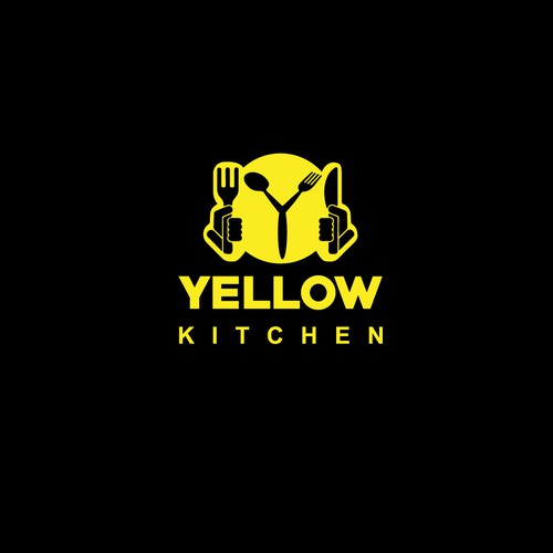 Y logo with the title 'Yellow Kitchen Logo'