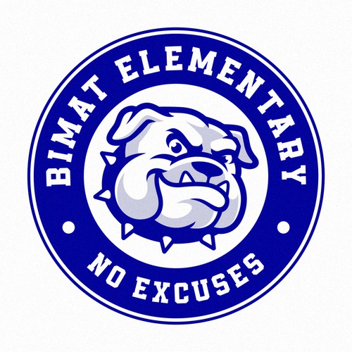College logo with the title 'Bimat Elementary'