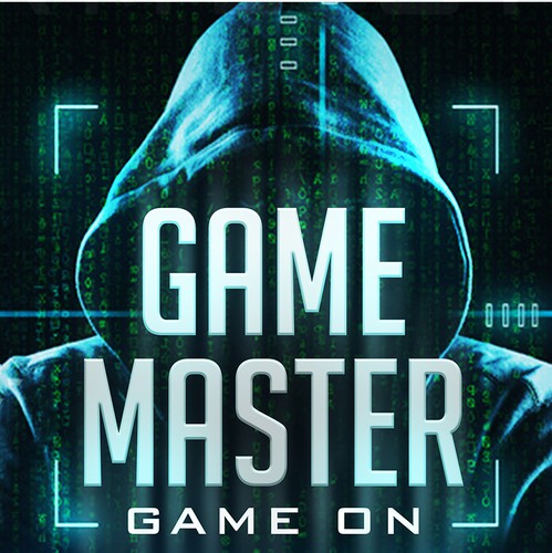 Gamer design with the title 'Game Master : Game on'