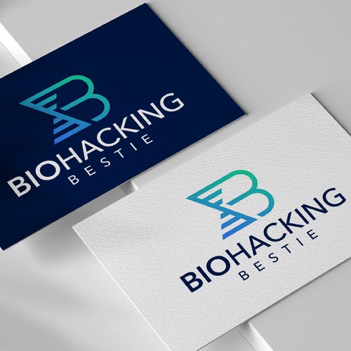 Cell logo with the title 'Logo design for BioHacking '