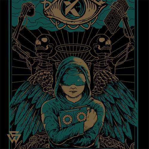 Dark t-shirt with the title 'Beyond Good And Evil "GAME MODE"'