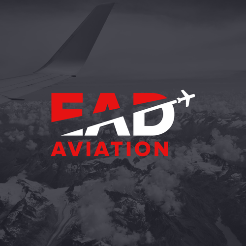 Airline and flight logo with the title 'EAD Logo'