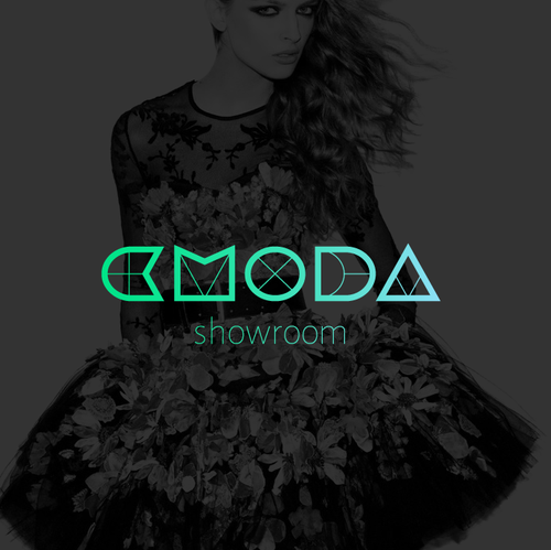 B2B logo with the title 'emoda showroom — online fashion company.'