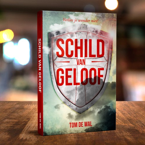 Christian book cover with the title 'Schild Van Geloof'
