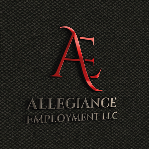 Recruitment logo with the title 'Allegiance Employment LLC'
