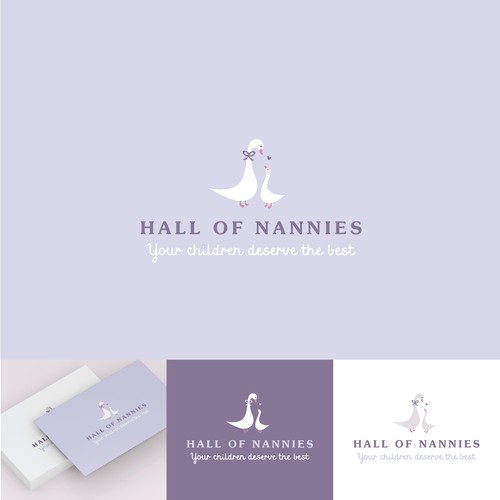 Baby boutique design with the title 'Hall of nannies'