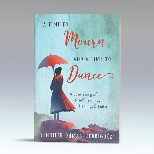 Aesthetic book cover with the title 'Artistic proposal for a heartbreaking story'