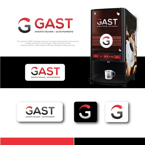 Vending logo with the title 'Letter logo for Vending Machine company'