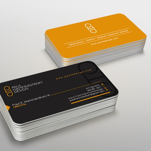 Electronic design with the title 'PHD Design'