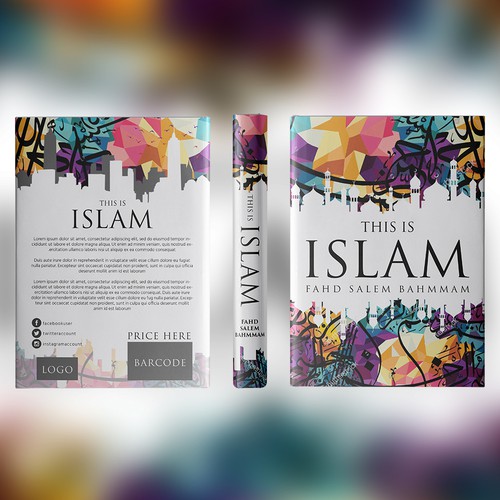Religious book cover with the title 'Book Cover Design Contest Winner'