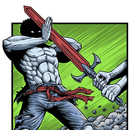 Blade design with the title 'GROW NO BARRIERS'