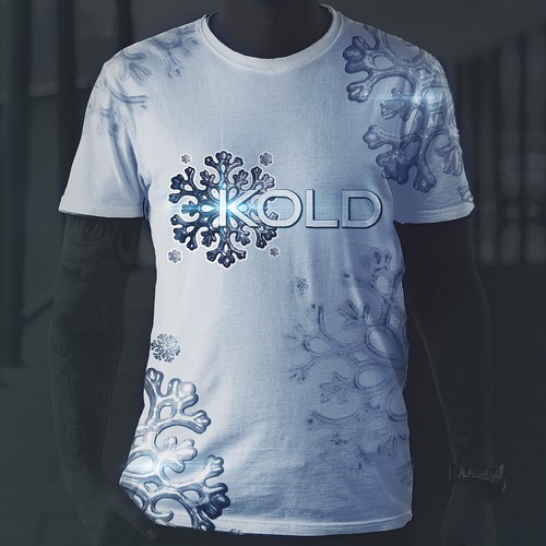 Snow t-shirt with the title 'T-shirt Design'