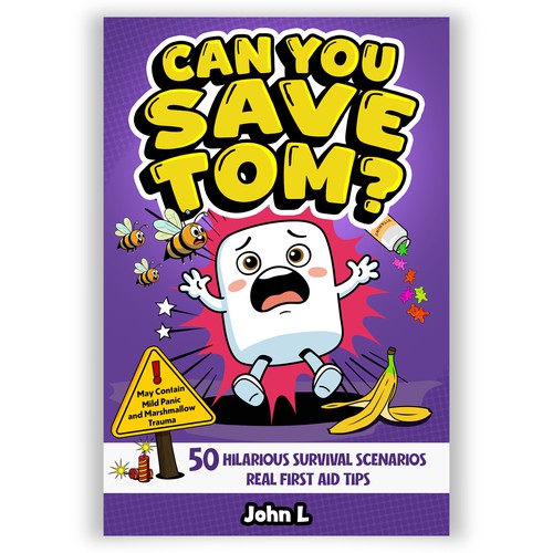 Tips design with the title 'children book cover'