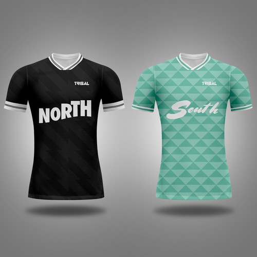 Soccer design with the title 'Retro Soccer Apparel'