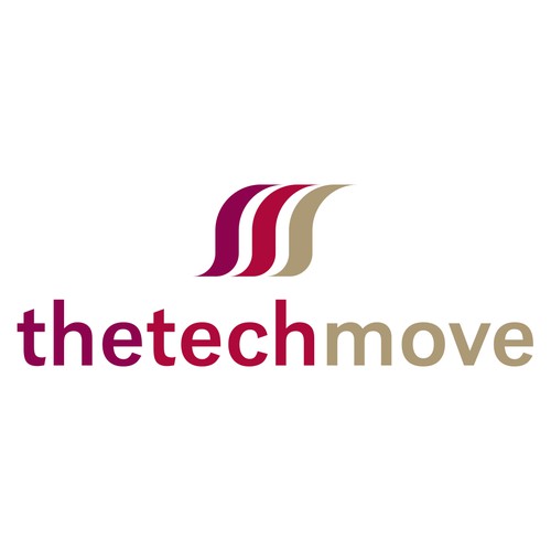 White background design with the title 'thetechmove'