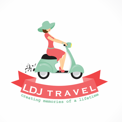 Beautiful logo with the title 'New logo wanted for LDJ Travel'