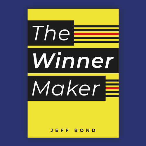 Striking book cover with the title 'Striking cover for intellectual thriller'