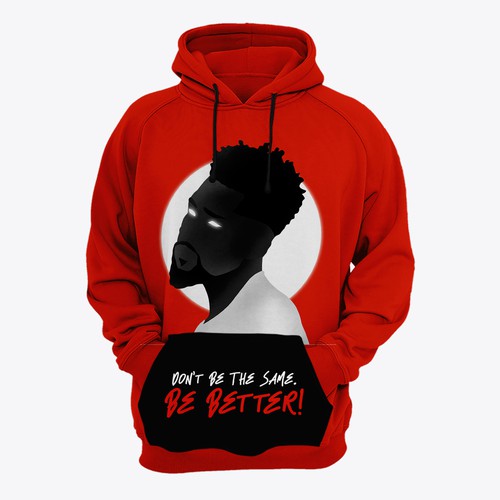 African American design with the title 'Hoodie design'