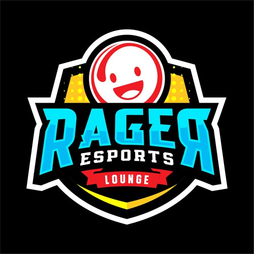Esports logo with the title 'RAGER ESPORTS'