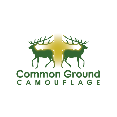 Country logo with the title 'Christian Camo Company Logo'