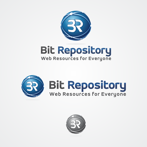 Globe logo with the title 'Bit Repository'