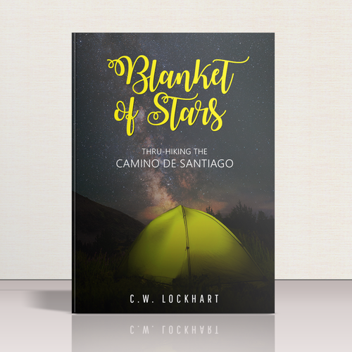 Photography book cover with the title 'Blanket of Stars: Thru-Hiking the Camino de Santiago'