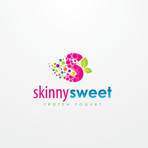 Frozen food logo with the title 'Design a COOL logo for Skinny Sweet Frozen Yogurt'